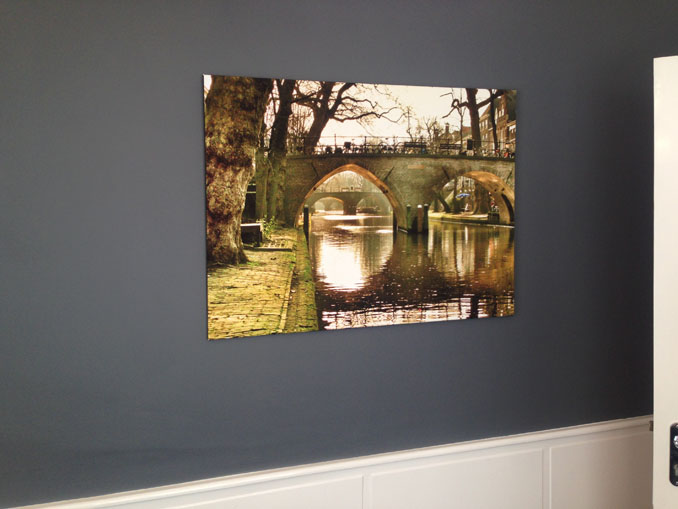 Groene Brug Oudegracht Weesbrug foto Kees Wennekendonk