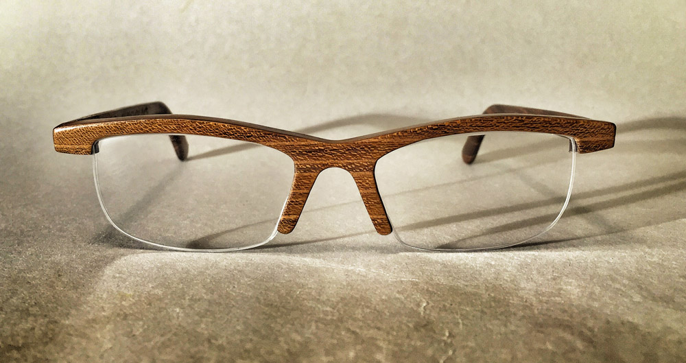 accu Piraat gewoontjes Houten brillen Kees Wennekendonk: gallery IV: wooden glasses