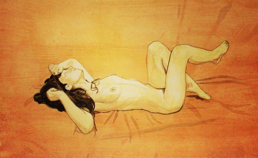 Lying nude II